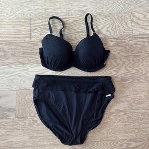 Fantasie black bikini 34 DDD and L.
